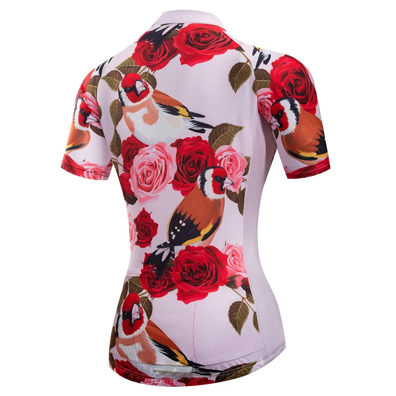 Weimostar розовая велосипедная майка женская летняя дышащая Спортивная одежда Camisa