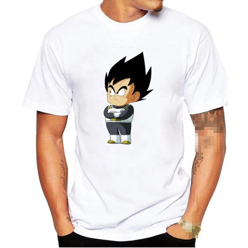 Коллекция аниме Dragon Ball модель футболки высокого качества модная повседневная