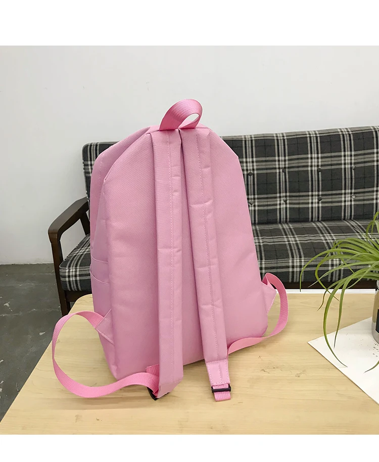2018 Canvas Men's Backpack Casual Embroidery Bow Simple Fashion Multifunction Large Capacity Students Bags Laptop Game Bag | Багаж и