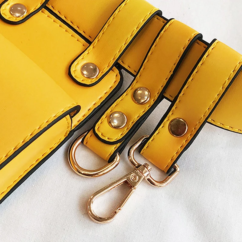 EXCELSIOR Women's Bags Fanny Waist Bags PU Hasp Chest Set Street Sport Casual Messenger Shoulder Chest pochete homem