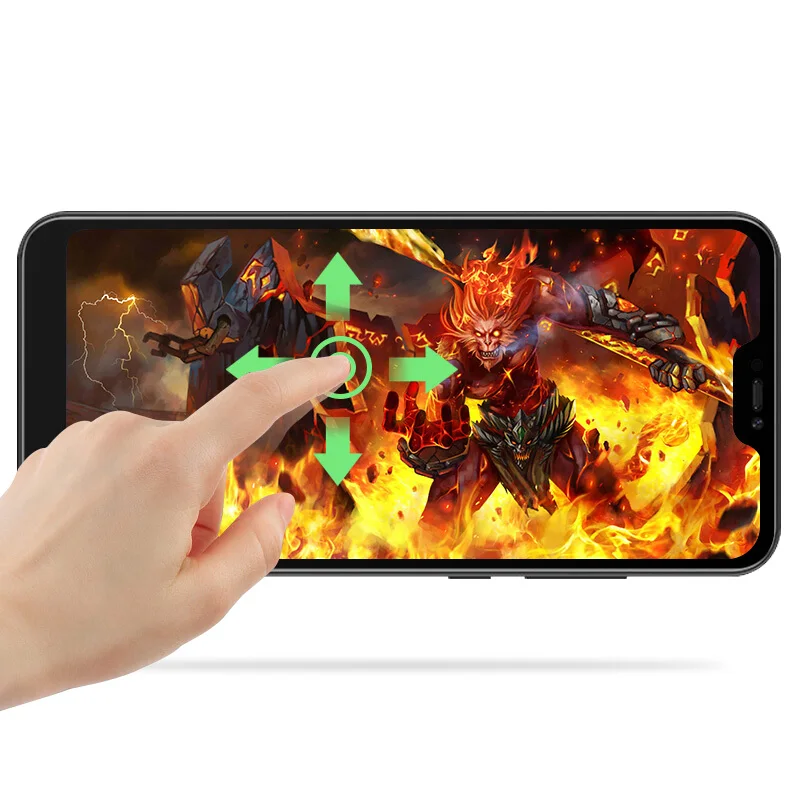 Защитное стекло с полной проклейкой закаленное для Xiaomi Mi 8 Lite Защитная пленка