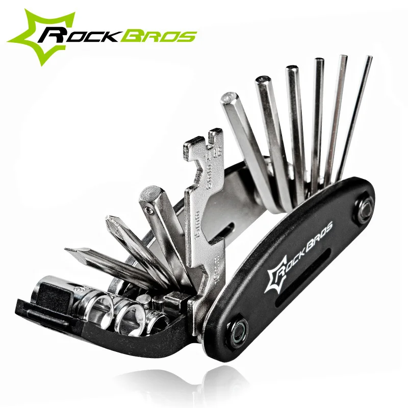 RockBros 16 в 1 многофункциональный инструмент для ремонта горных шоссейных