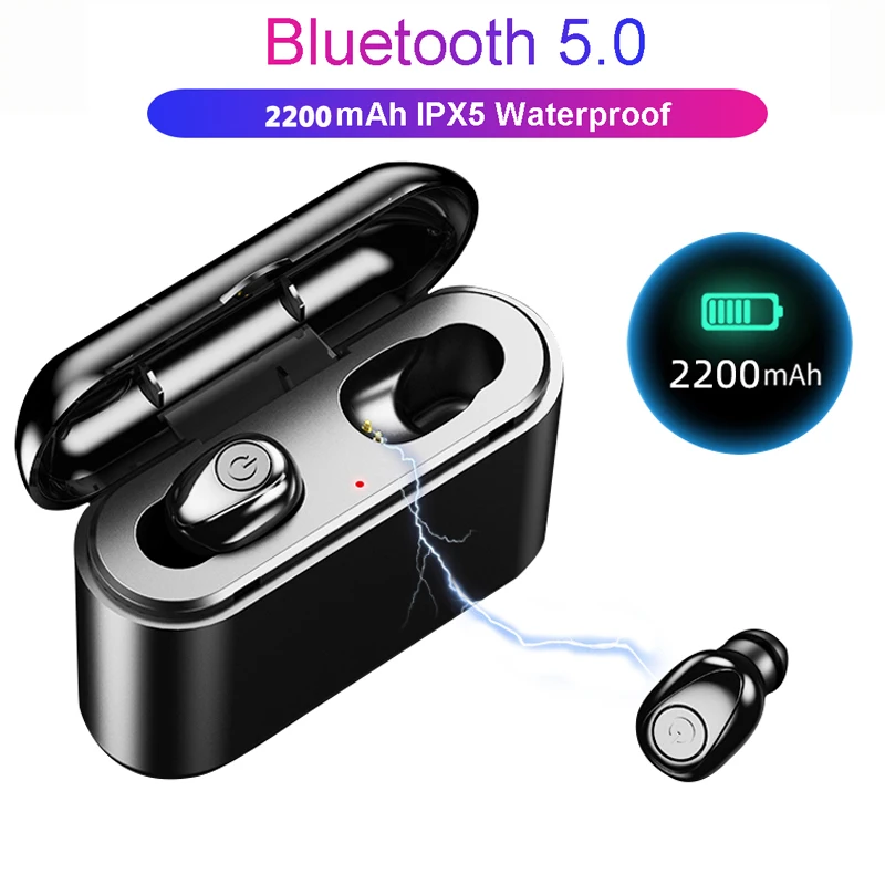 JAGETTE TWS Bluetooth 5 0 наушники стерео беспроводные активные шумоподавления с