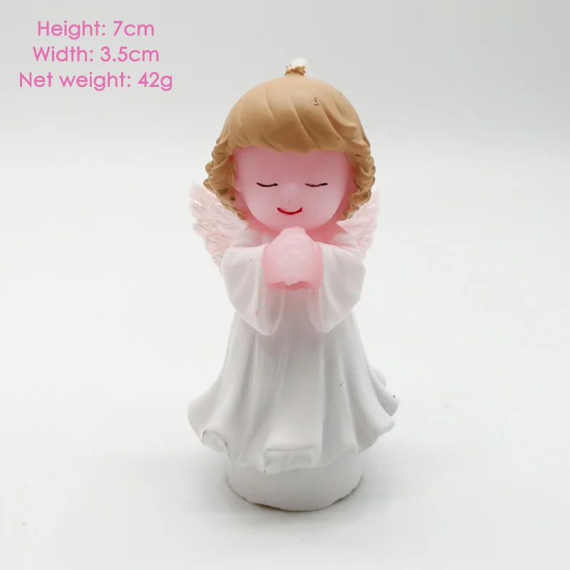 Свечи ангела для молитвы торта на день рождения украшения вечеринки детский душ