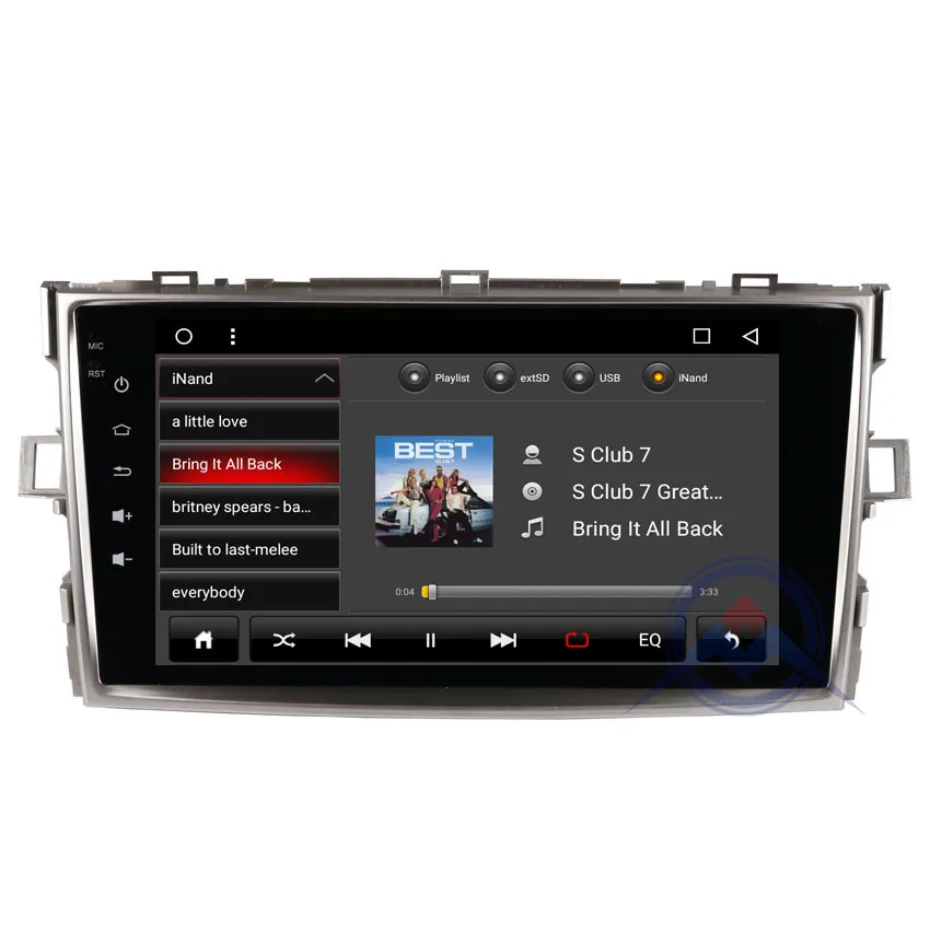 ZOHANAVI Авторадио android 9,0 octacore для Toyota Verso EZ 2007 2008 2009 радио gps стерео с картами