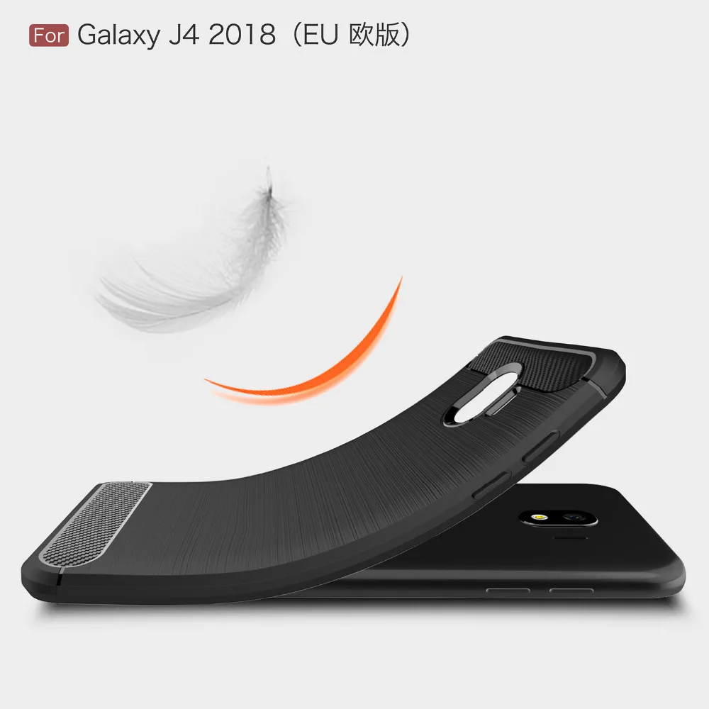 Для samsung Galaxy S9 Plus Роскошные углеродного волокна ТПУ силиконовый чехол для S8 s8 плюс