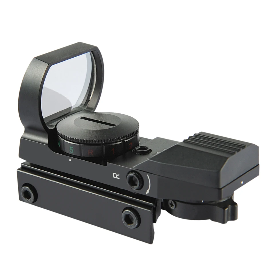 Охотничья тактическая голографическая сетка US с красной/зеленой точкой для