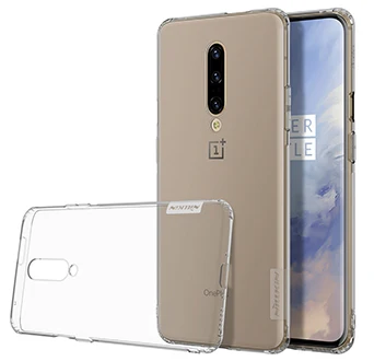 Transparent grey NILLKIN One plus 7 Чехол oneplus 7 pro Чехол 7T чехол TPU прозрачный мягкий силиконовый чехол для oneplus 7 с розничной посылка - Цвет: Transparent grey