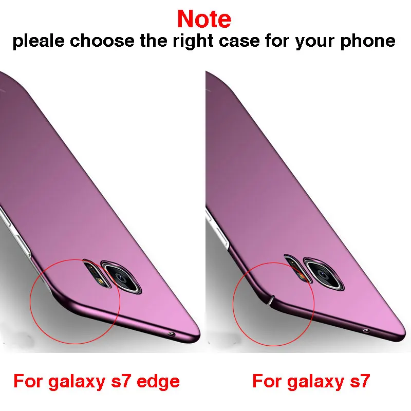 Msvii For Samsung galaxy S7 edge Case cover for samsung s7 case Hard PC back Cover phone cases | Мобильные телефоны и