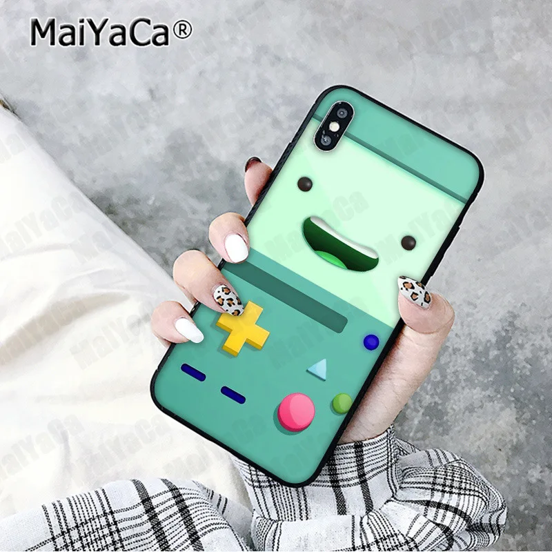 Милый мультяшный чехол MaiYaCa для мобильного телефона с рисунком Время приключений