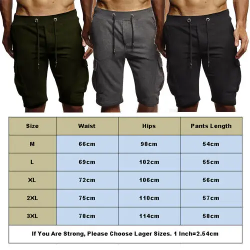 

2019 Summer New Fashion Mens Casual Shorts Jogging Sport Pants Gym Bottoms Trousers Jogger Sweatpant Pant Stock