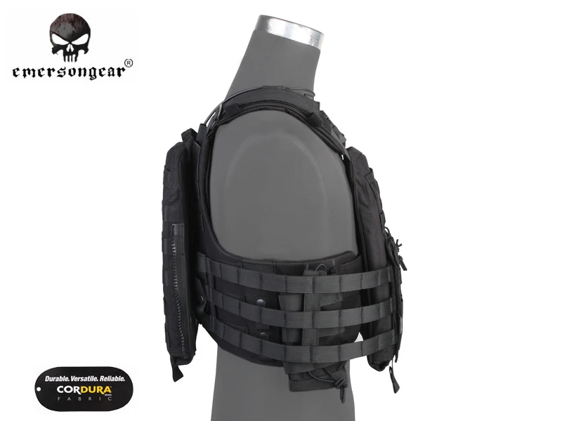 EMERSON CP Style Cherry Plate Carrier тактический боевой жилет NCPC подлинный черный EM7435F|cherry plate