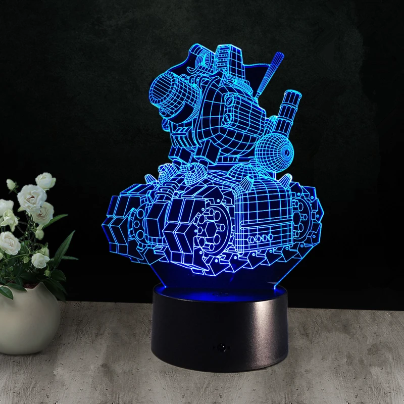 Настольная лампа 3D Fast & furight 8 светодиодная для мотоцикла ночник|led table light|table led