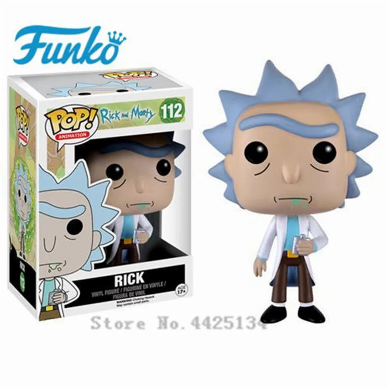 FUNKO POP "Рик и Морти" Миссия, мистер Биндер. Фигурка Коллекционная ПВХ Модель звезда экшн-модель игрушки