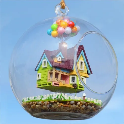 Миниатюрный дом модель комплект со светом руководство на английском языке DIY