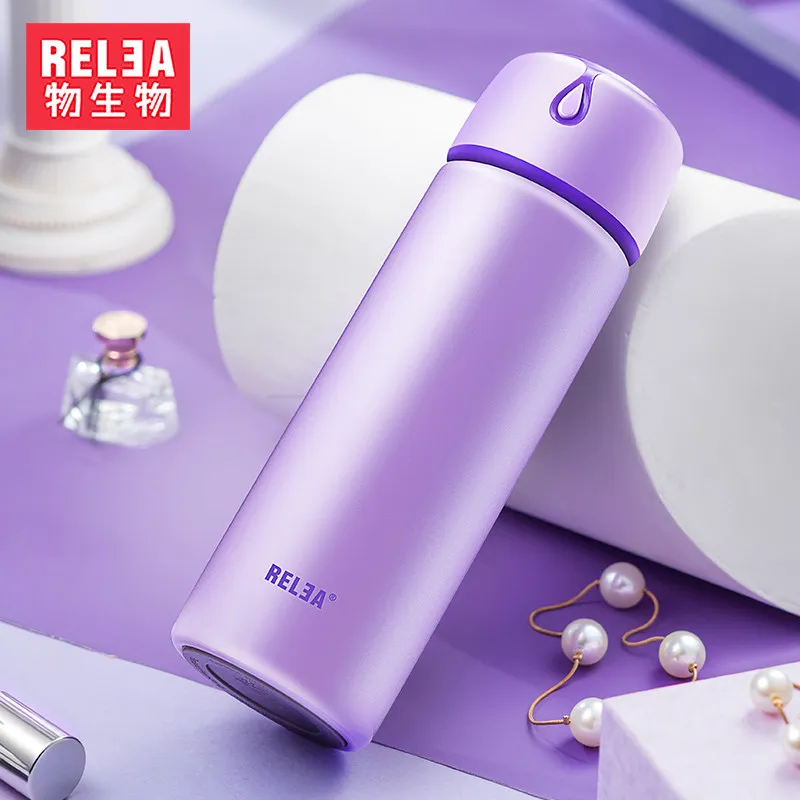 Высококачественный термос Вакуумная бутылка из нержавеющей стали фляжка для