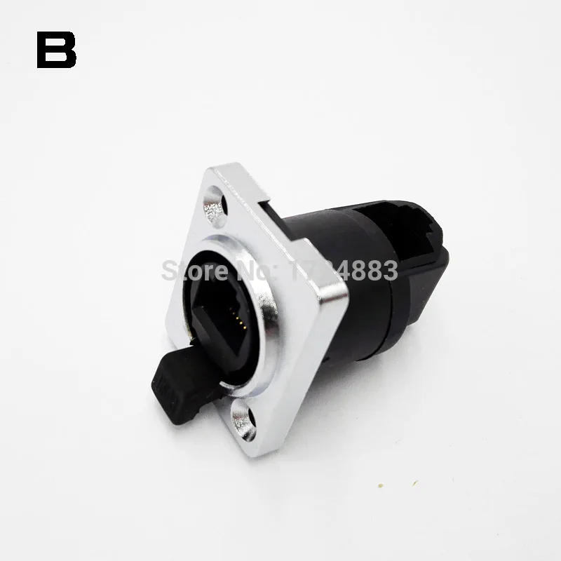 Разъем RJ45, гнездовые разъемы RJ45, разъем Ethernet, крепление на панель IP65