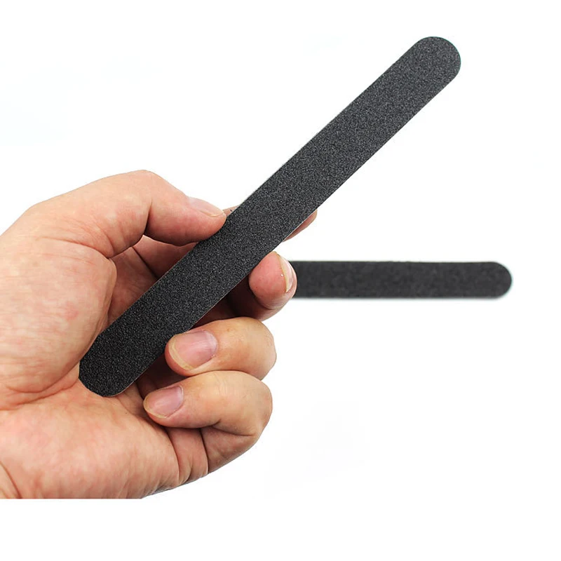 Black Double Sided Sanding Stick Clay Crafts Polishing Blocks Matte Block | Дом и сад