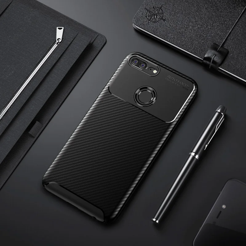 Icool для huawei Honor 9 Lite случае Honor9 задняя крышка из углеродного волокна Тонкий