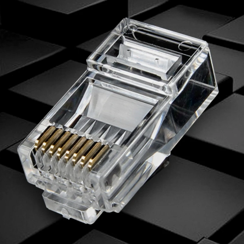 Соединительная крышка 25x100 x разъем RJ45 Cat5 CAT5E CAT6 Модульный Штекер соединительная