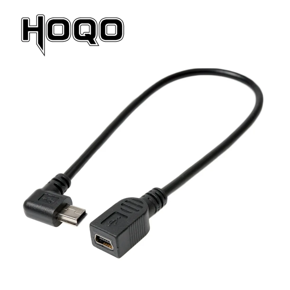 Кабель-удлинитель Mini USB (штекер-гнездо) угол 90 градусов | Компьютеры и офис