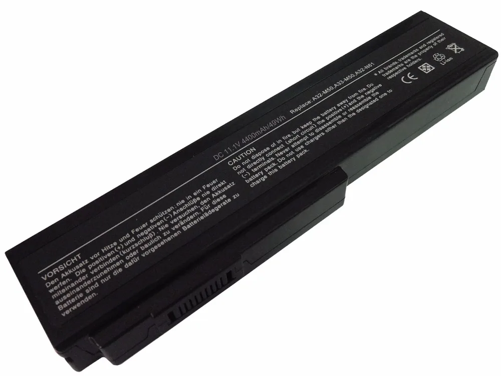 LMDTK 6 ячеек Аккумулятор для ноутбука ASUS A32-M50 A33-M50 A32-X64 L072051 15G10N373830 15G10N373800 90-NED1B2100Y