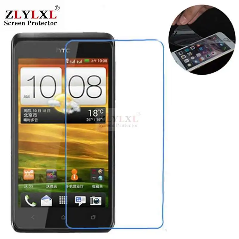 HD Мягкая пленка для HTC T328W T528T Desire ST V t329w T528D One SU SC u12 plus X920E Butterfly защитная пленка для экрана