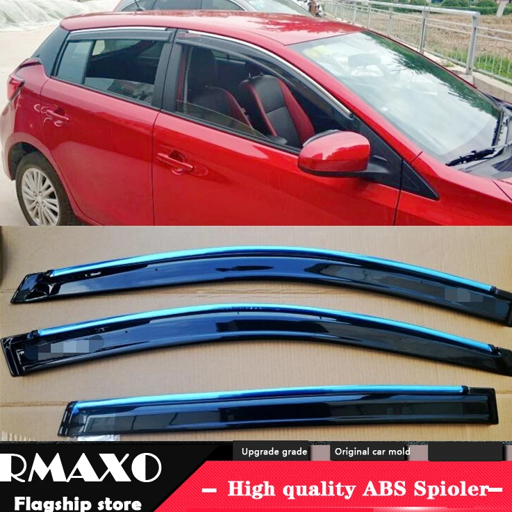 

For Toyota VIOS hatch-back Plastic Window Visor 2014-2016 Vent Shades Sun Rain Deflector Guard For Toyota VIOS hatch-back