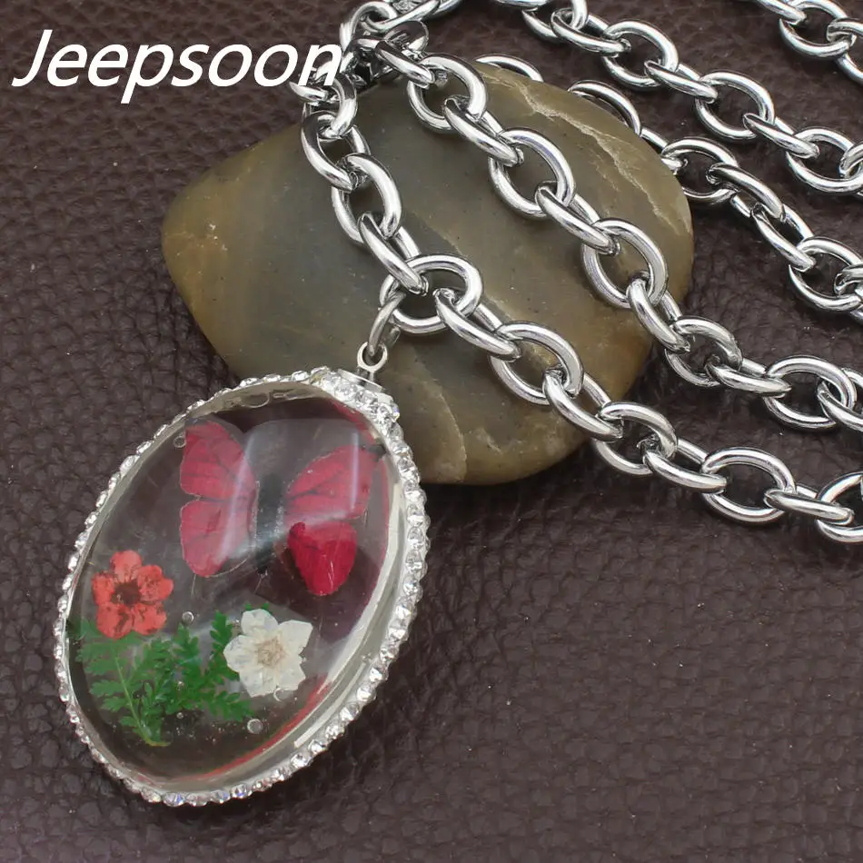 Лидер продаж новые модные ювелирные изделия с бабочкой и деревом из нержавеющей