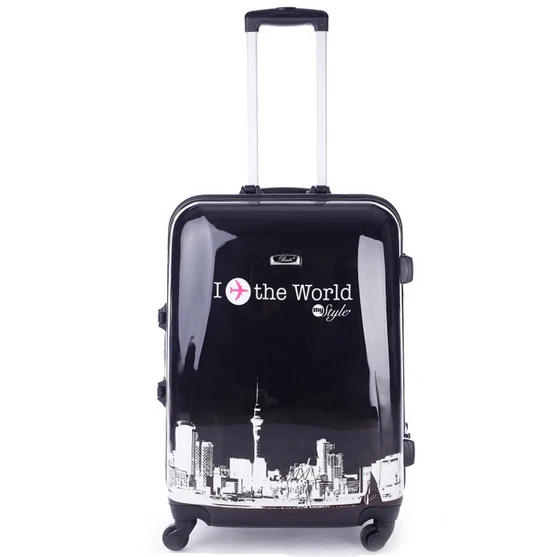 Алюминиевый каркас Классический чемодан на колесиках из АБС для багажа багажник