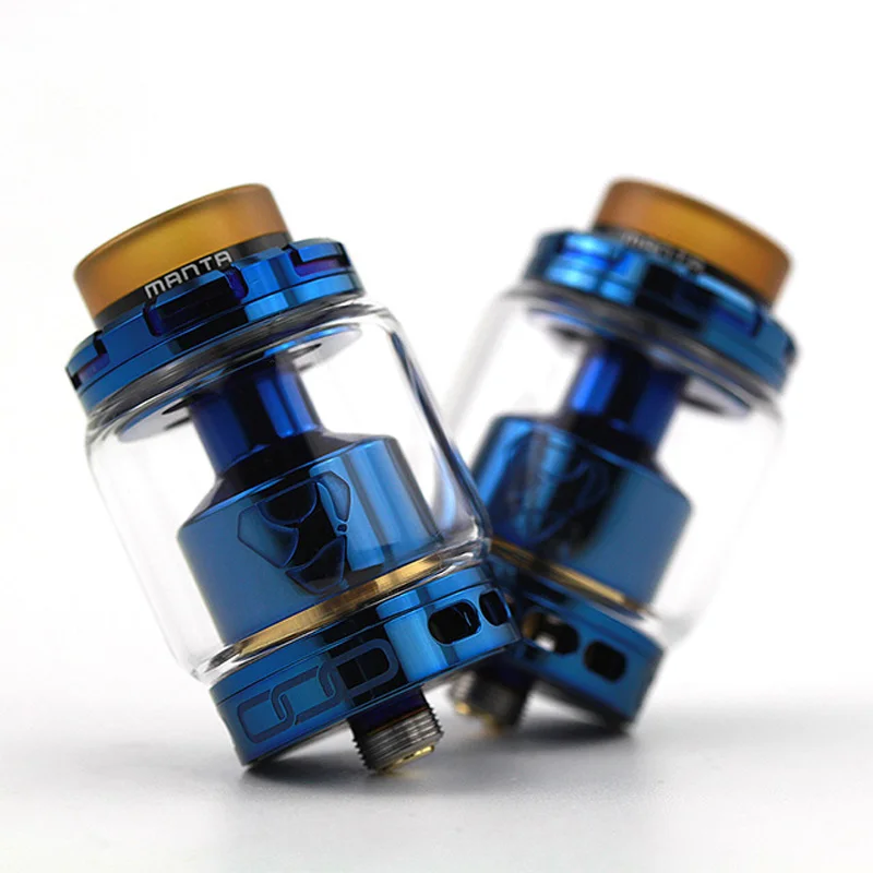 Оригинальный Advken MANTA RTA бак 24 мм Диаметр Manta электронная сигарета атомайзер с