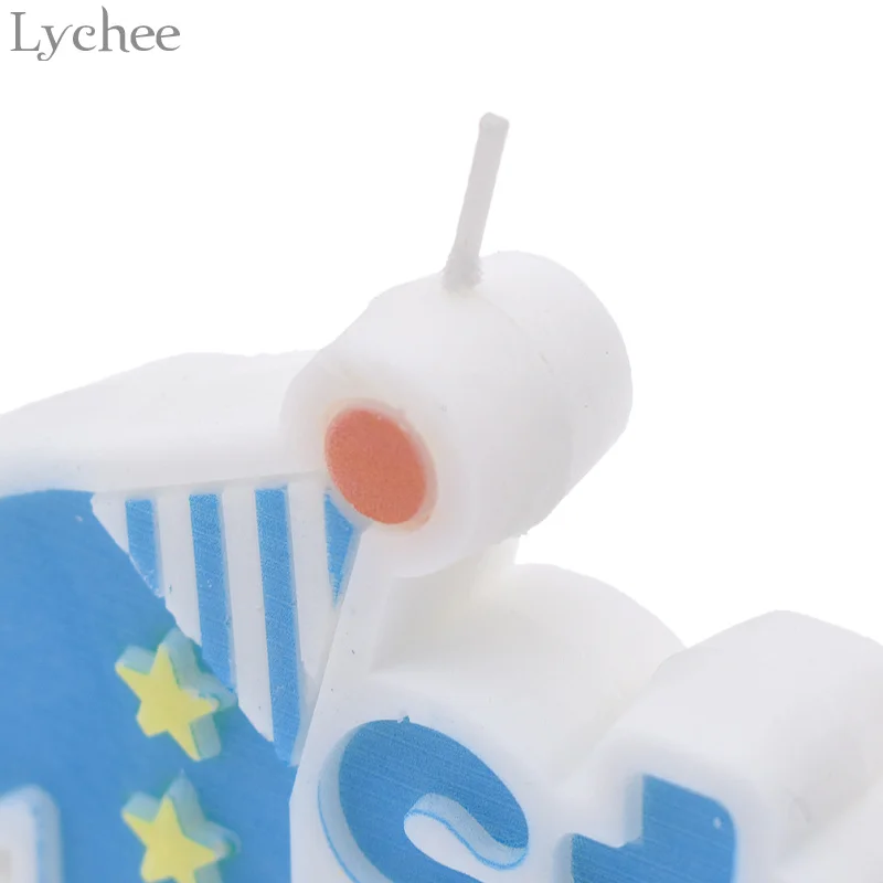 Lychee Life Baby свечи для торта на 1 й день рождения детские украшения вечеринки в честь