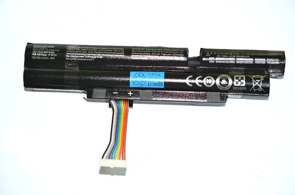Аккумулятор для ноутбука Acer Aspire 4400 мАч 6 ячеек TimelineX 3INR18/65-2 AS11A3E AS11A5E 4830TG 5830T 3830TG 4830T