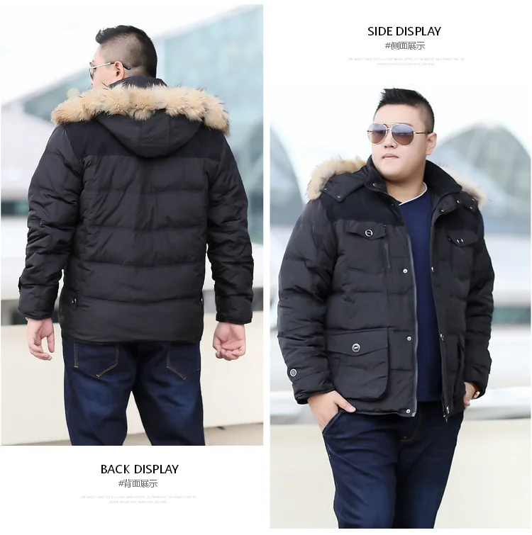 12XL 10XL 9XL 8XL 6xl брендовая одежда Куртки толстые теплые мужчин пуховая куртка с