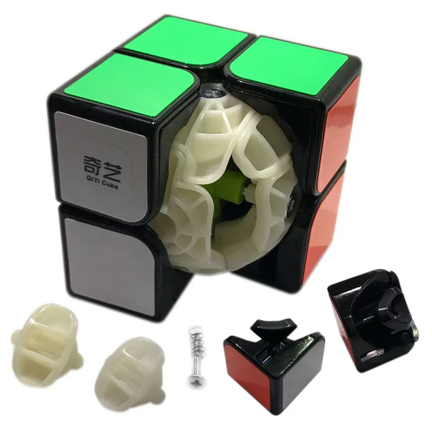 QiYi 2 Squar магический куб наклейки профессиональный конкурс скорость Cubo Magico QiDi вызов головоломки Развивающие игрушки Детский подарок