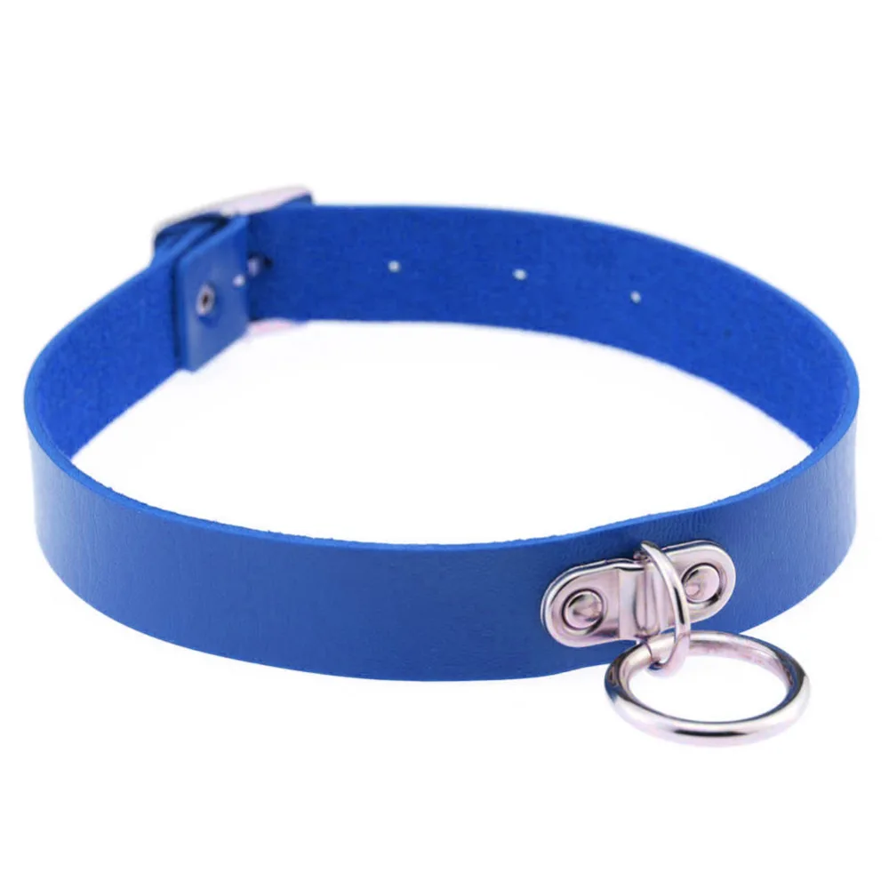 PINKSEE Классический готический в стиле панк Lether колье воротник Цепочки и ожерелья с