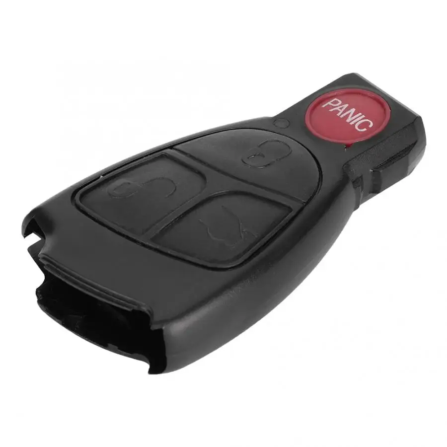 3+1 Button Replacement Black Smart Car Remote Entry Key Fob Case Shell Fit for Mercedes-Benz | Автомобили и мотоциклы