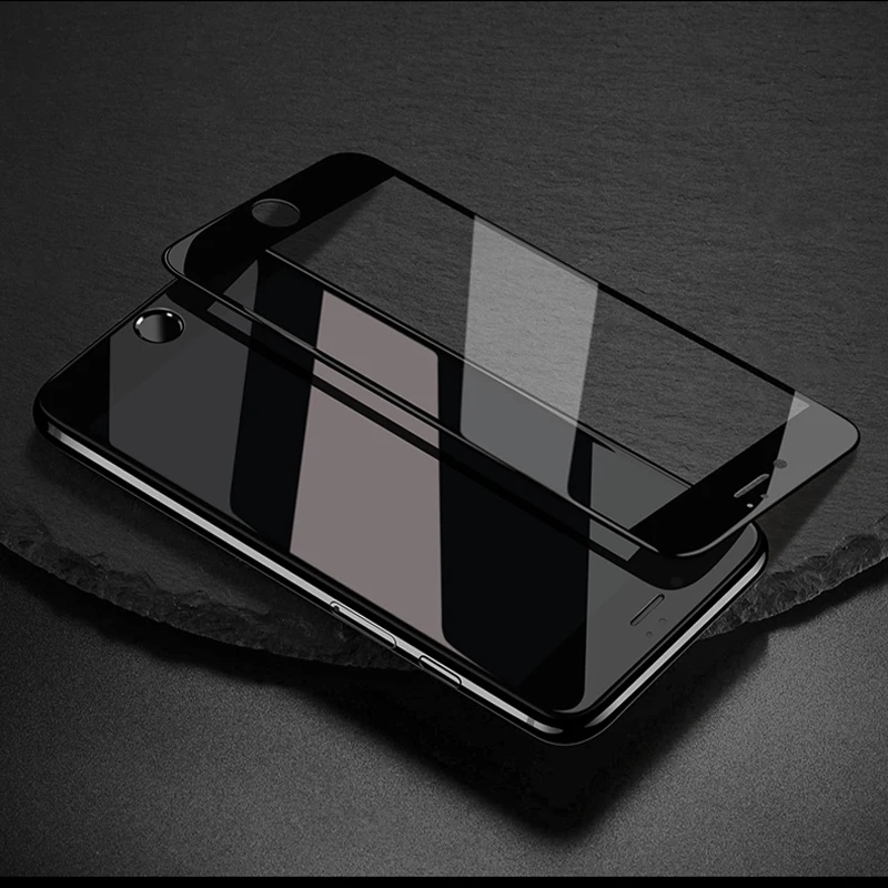 Полное покрытие 6D закаленное Стекло для iPhone X 8 7 PLUS Экран защиты взрывозащищенные для iPhone 6 6s Экран протектор фильм