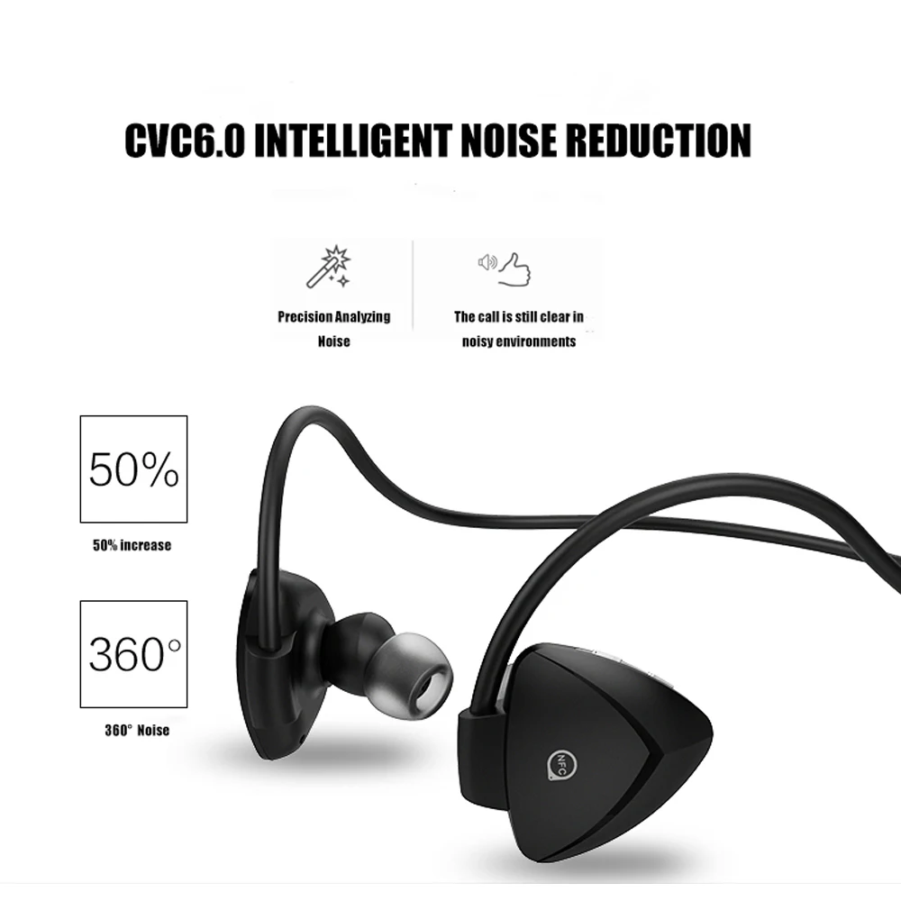 2017 yanhuo Bluetooth V4.0 Беспроводной Спорт бег наушники стерео вкладыши С микрофоном