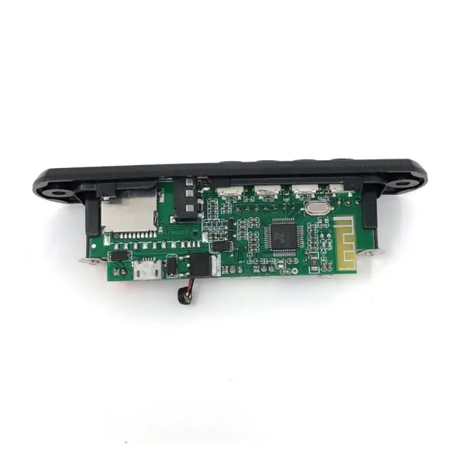 5v 12v Bluetooth 4.2 MIC Audio Module MP3 WMA Player decoder with Board TF Card Slot / USB FM remote display | Автомобили и