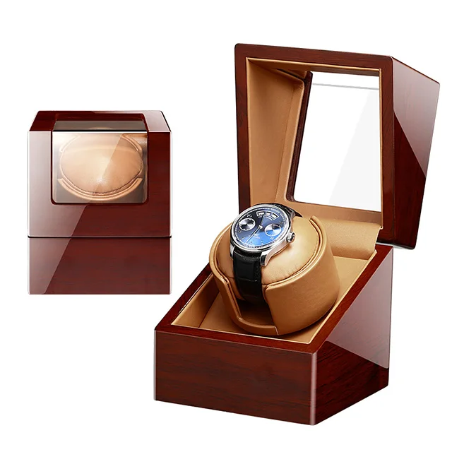 Горячая remontoir montre часы Winder держатель Органайзер автоматические механические часы коробка с подзаводом мотор шейкер часы Winder 와인더 box