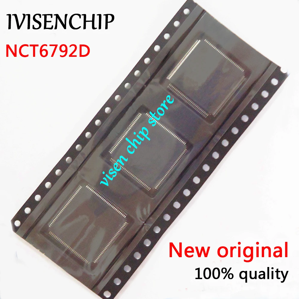 

2pcs NCT6792D (chipset is D, No + ) QFP-128