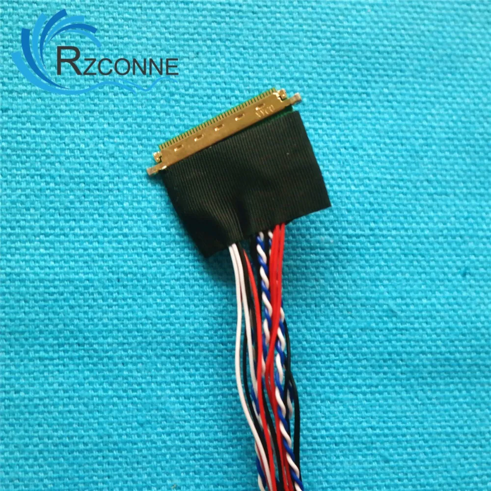 IPEX одиночный 6bit 40 Pins шаг 0 5 мм LVDS кабель для 10 1 дюймов 15 6 ch битная светодиодный ЖК