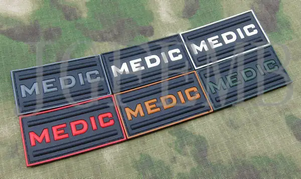 Meic военный тактический боевой 3D ПВХ патч значки