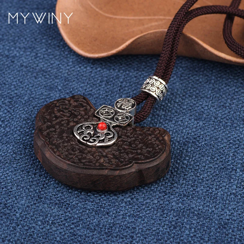 Восемь диаграмм Древнего Китая новые деревянные подвески ожерелье Винтажные