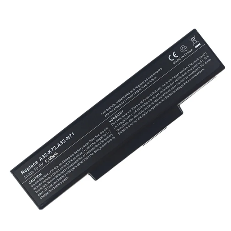 Новая аккумуляторная батарея для ноутбука Asus K72K K72L K72N K72P K72Q K72R K72S K72Y K73 K73E K73J K73S K73SV