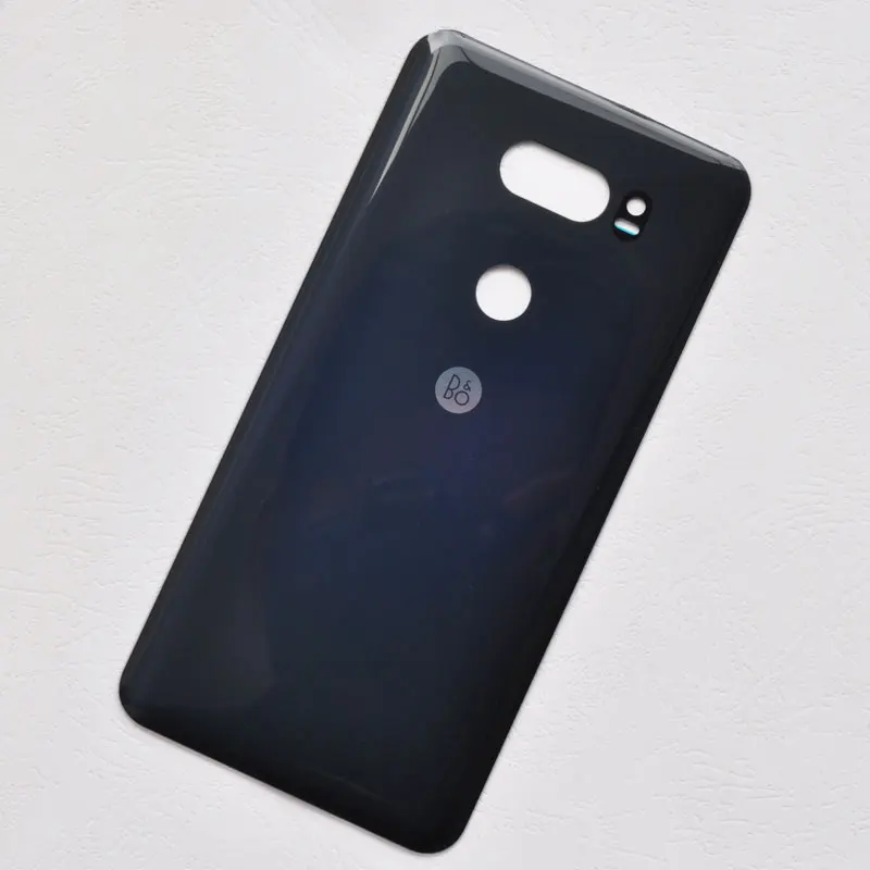 BINYEAE,, новинка, стеклянная крышка для батареи, задний корпус для LG V30, чехол на заднюю панель с клеем V30, Запасная часть