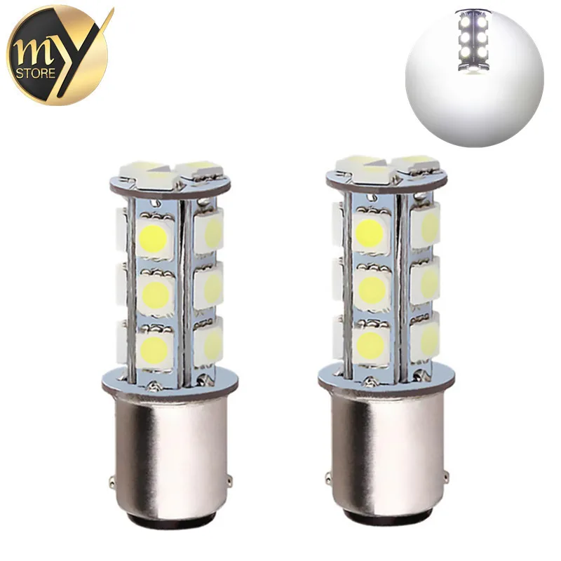 

20 шт. 1157 BA15D лампочка P21D 18 SMD 5050 светодиодсветодиодный лампа для стоп-сигнала поворота белая автомобильная светодиодная лампа для автомобиля источник света s 6000K