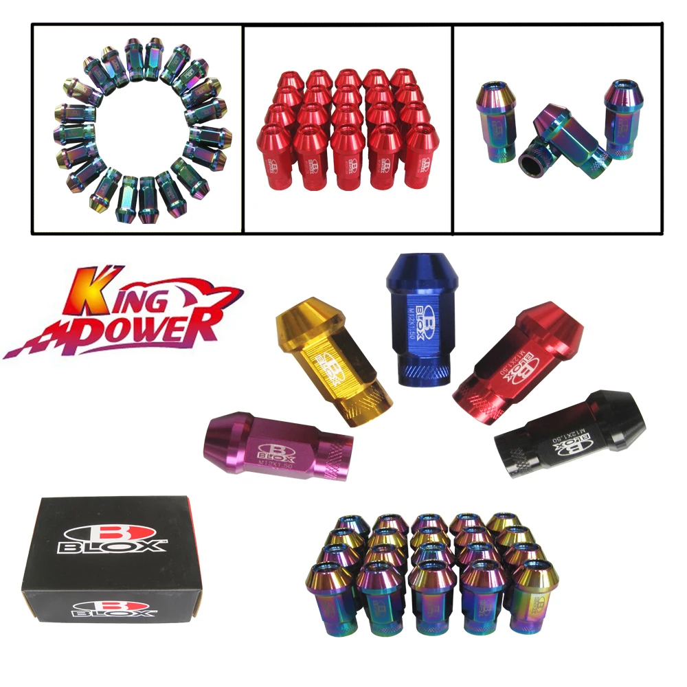 20 шт. колёсные гайки для Honda Ford Toyota M12 x 1 5 мм 50 мм|m12 1.5mm|lug nutstuner lug nuts |