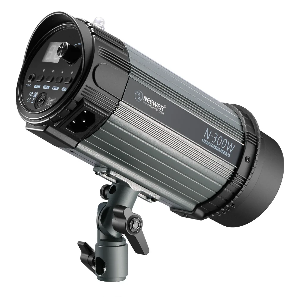Neewer 600W(2 Pack 300W)5600K фотостудия стробоскопический светильник моно с моделирующей
